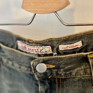 Miss Sixty Low Rise Jeans, Light black denim, size 30